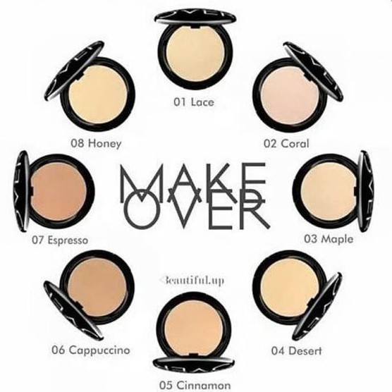 Make Over Perfect Cover two way cake - Make Over Compact Powder - USING ...