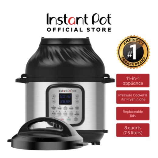 Instant Pot Duo Crisp 11-in-1 Air Fryer & Electric Pressure Cooker with ...