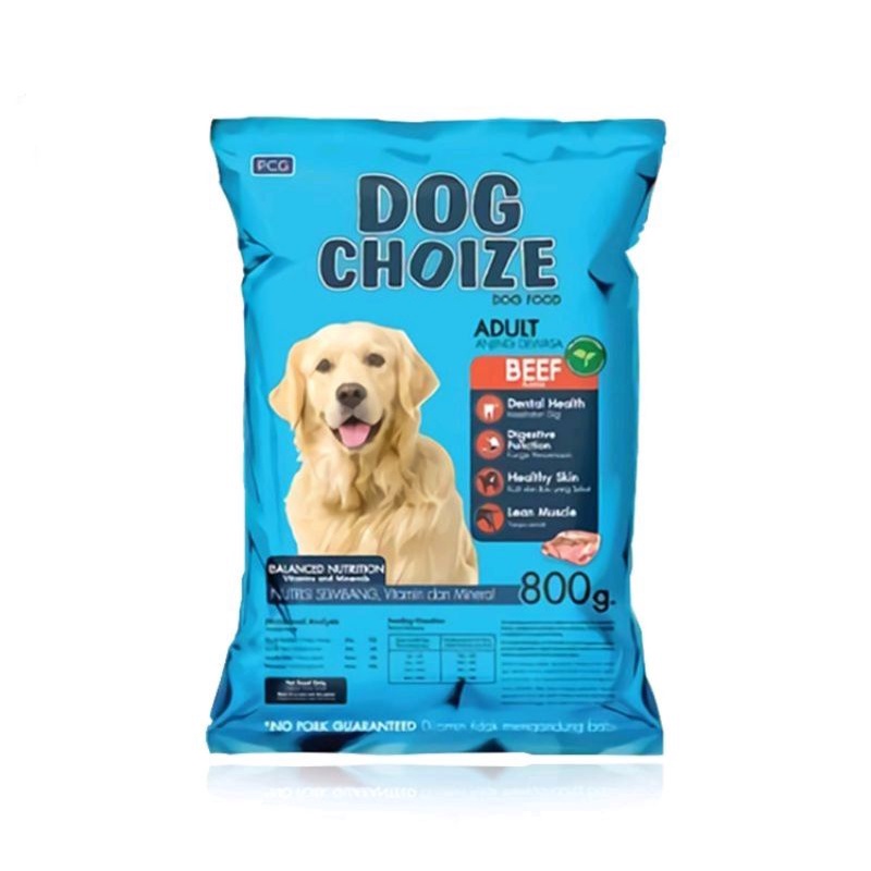 Dog Choize Adult 800gr Beef, Lamb | Shopee Philippines