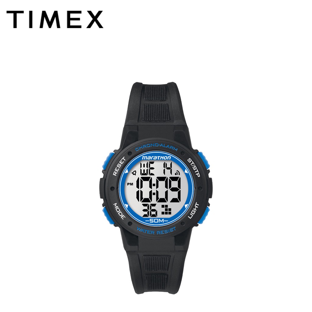 Timex Marathon Black Rubber Watch For Women TW5K84800 SPORTS Shopee Philippines
