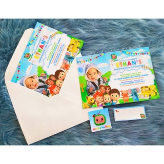 Shop cocomelon invitation card for Sale on Shopee Philippines