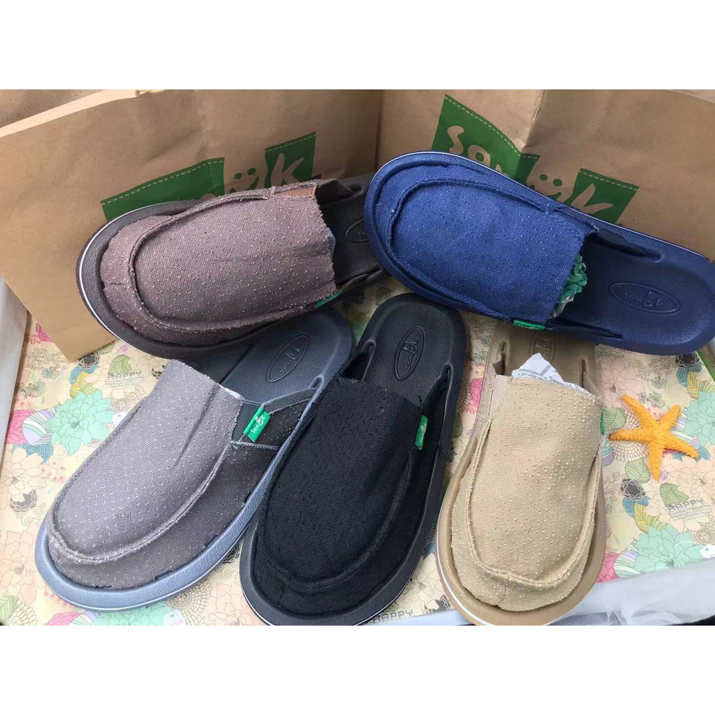 sanuk for men new style Shopee Philippines