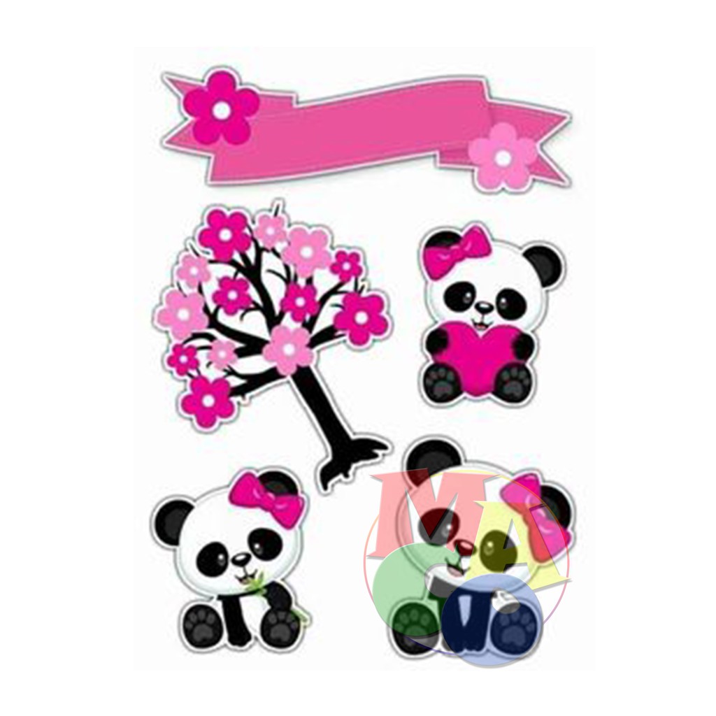 Panda Cake Toppers Cupcake Toppers Shopee Philippines