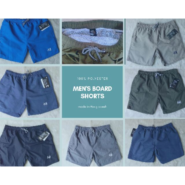 MEN S H M BOARD SHORTS Shopee Philippines