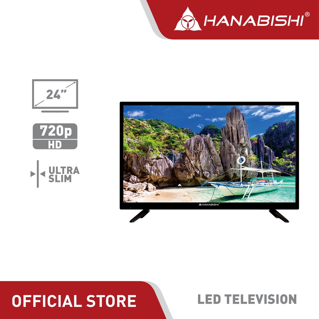 Hanabishi Full HD LED TV 24inch HLED24HD | Shopee Philippines