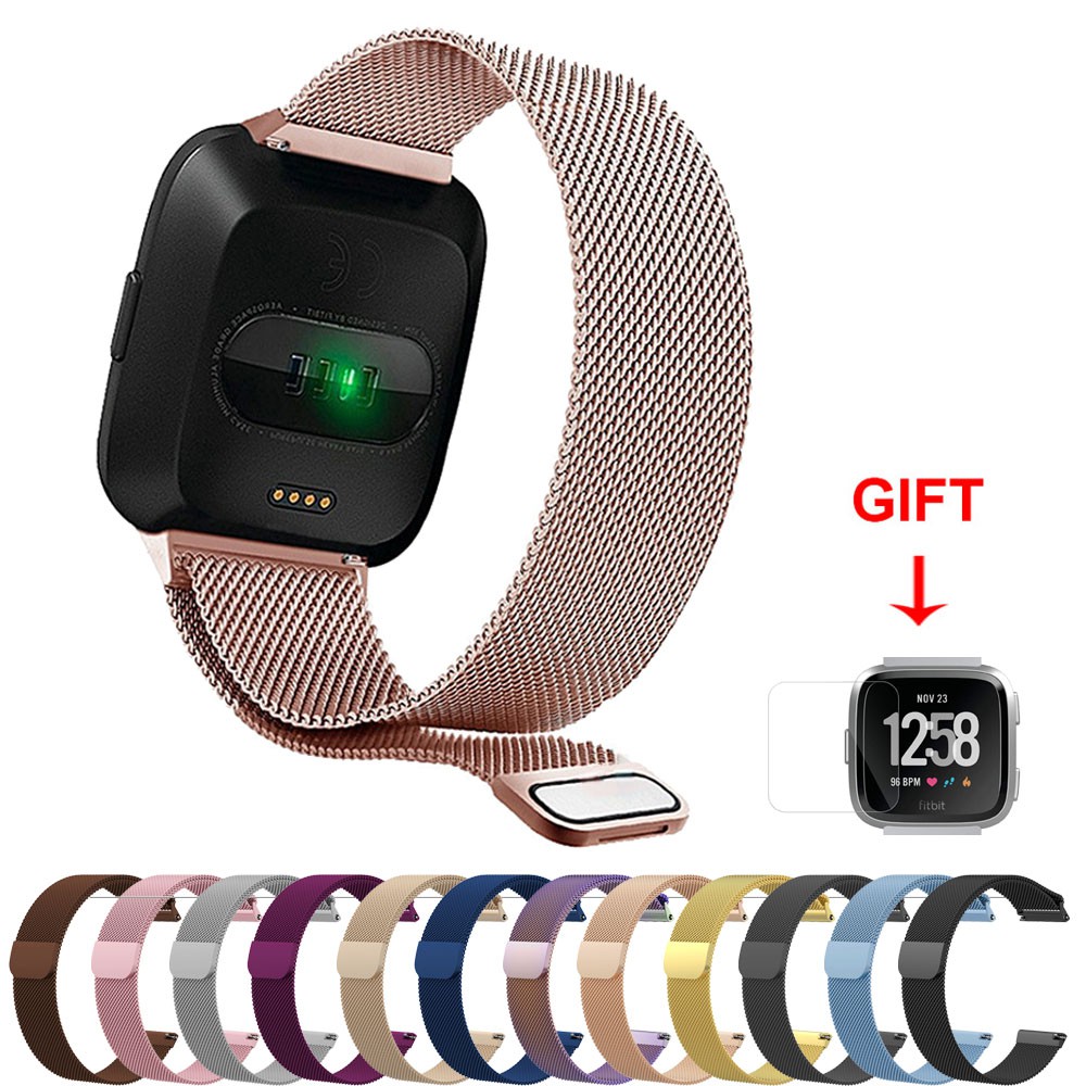 Fitbit versa bands metal deals