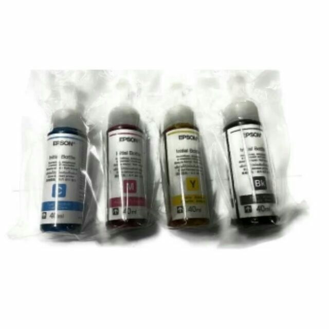 Epson L120 Original Ink 40ml Set Of 4colorsi Shopee Philippines 8396