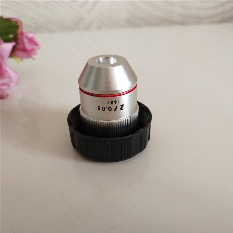 2 Times 195 Lab Educational Biological Microscope Achromatic Objective