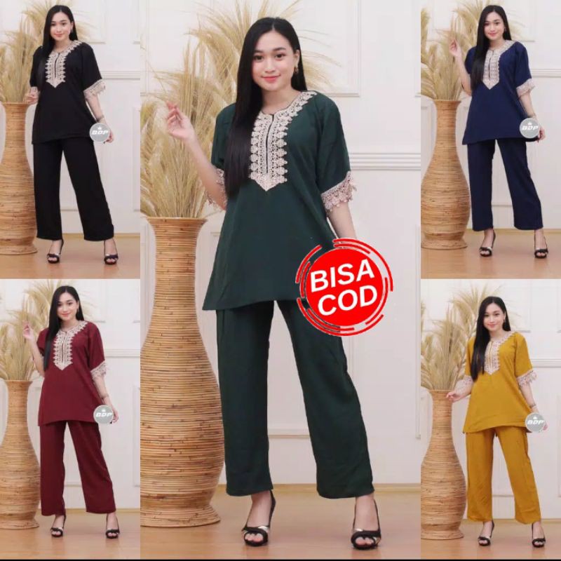 JUMBO SIZE LACE TURKISH ARABIC SET | Shopee Philippines