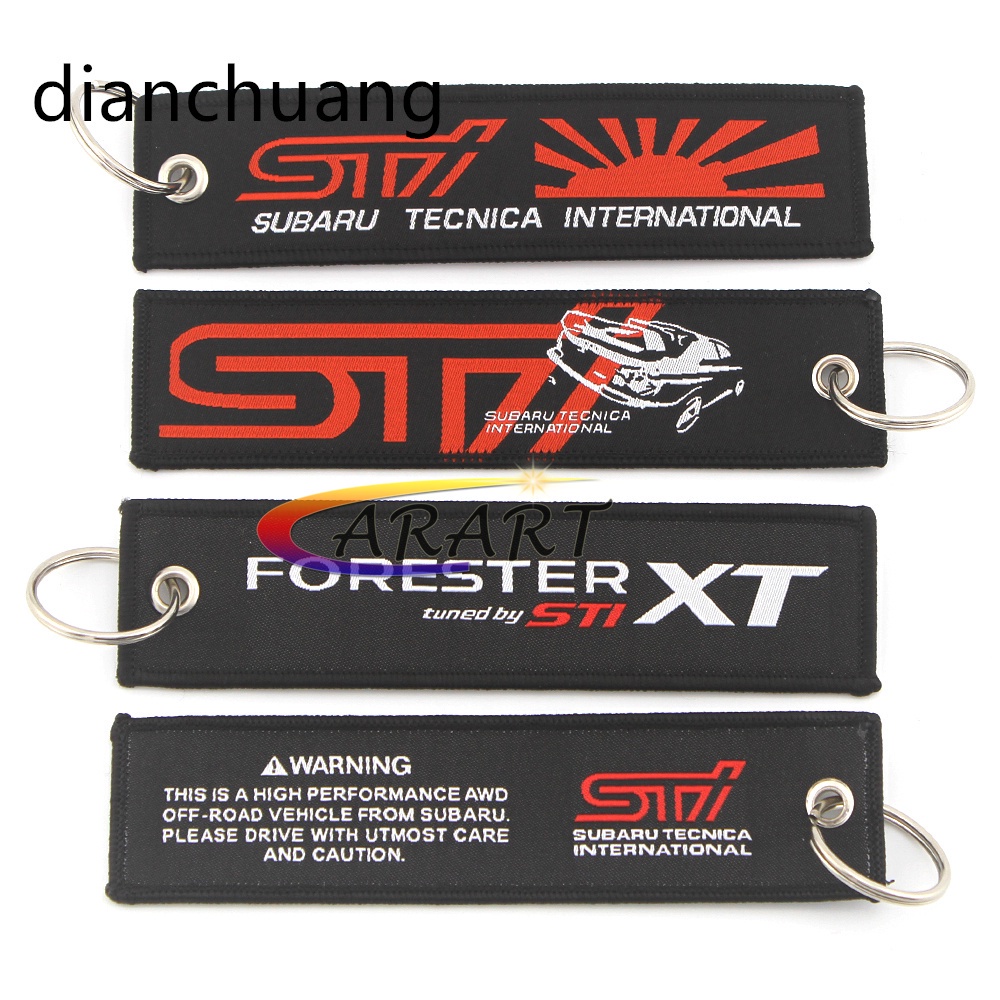 Mugen STI Bride Nylon Car Key Ring For Jazz Fit GK5 Civic CRV Type R ...