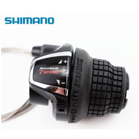 Manopola Twist Cambio Per Mountain Bike Cambio Shimano RevoShift SL-RS31 Per MTB: Twist Grip Per 3, 6, 7, 18, 21 Velocità Grip Cambio 21 Velocità