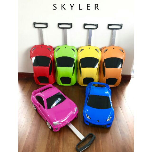 Skyler Kids Trolley Bag (toy car & bag) Shopee Philippines