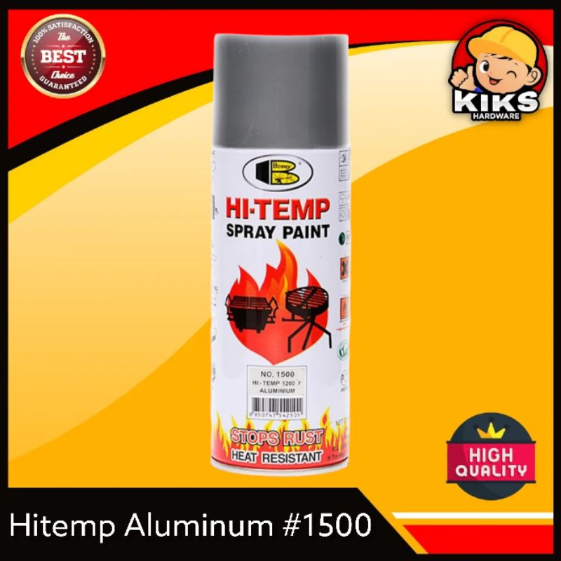HiTemp Spray Paint Aluminum Silver 1500 [high temperature spray