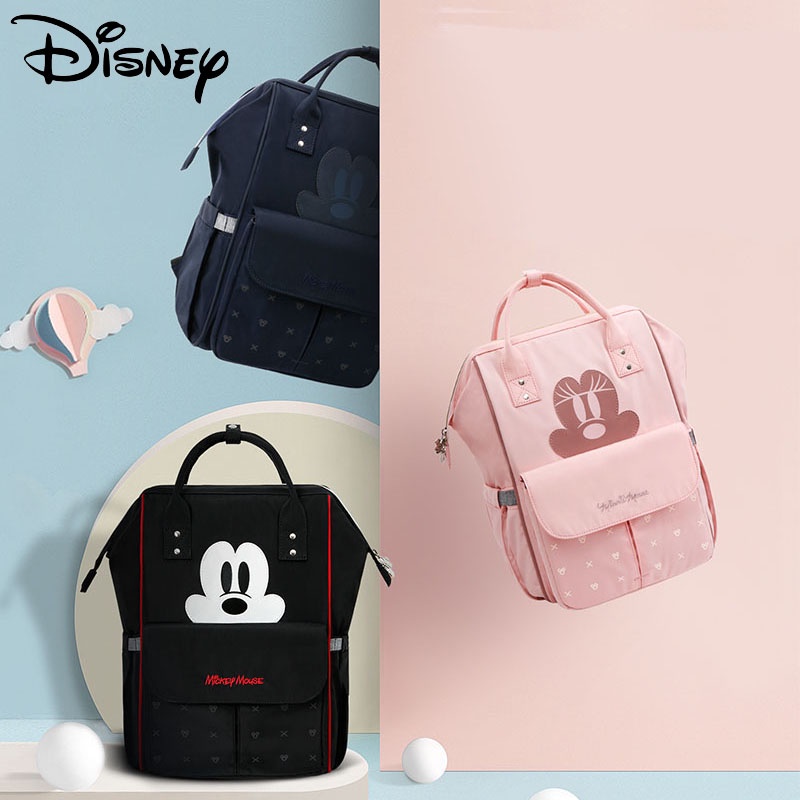 Disney Pre-design New USB Diaper Bag Waterproof Baby Bag Stroller Maternity  Bag Big Large Capacity Changing Bag