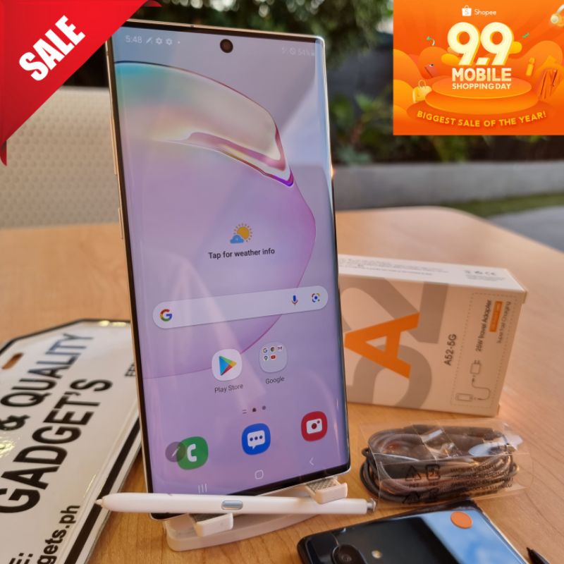 Samsung Galaxy Note 10+ Plus 256gb Rom 12gb Ram 6.8 Unlocked