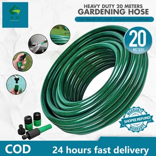 Cozyhome Heavy Duty PVC Hose 30 Meters 1/2 with Free Water Hose Nozzle for  Cleaning and Gardening