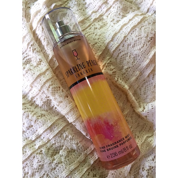 Bath and Body Works Sparkling Peach Sangria 236ml Shopee Philippines