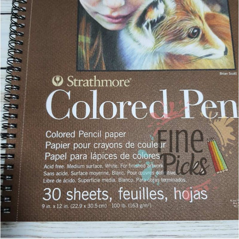 Strathmore Colored Pencil Paper 30 sheets 163gsm Shopee Philippines