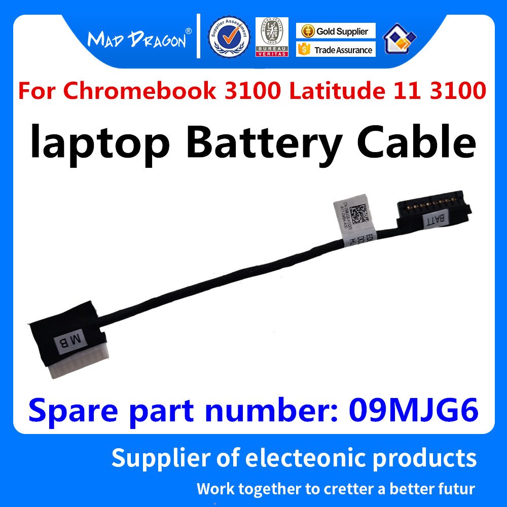 MAD DRAGON Brand laptop new Battery Cable Battery Wire For Dell ...