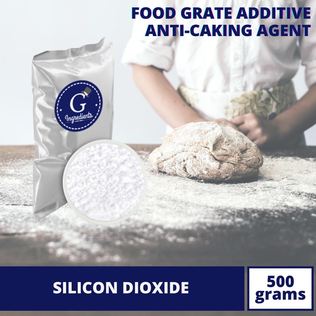 [FOOD GRADE] Silicon Dioxide 500 Grams (Food additives, anticaking agent, thickener) Shopee
