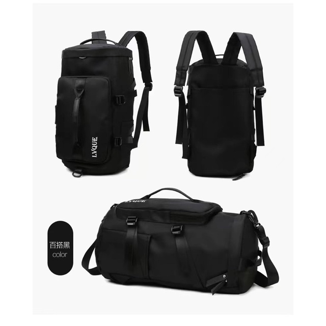 AW travel bag independent shoe compartment dry and wet separation sports fitness bag backpack
