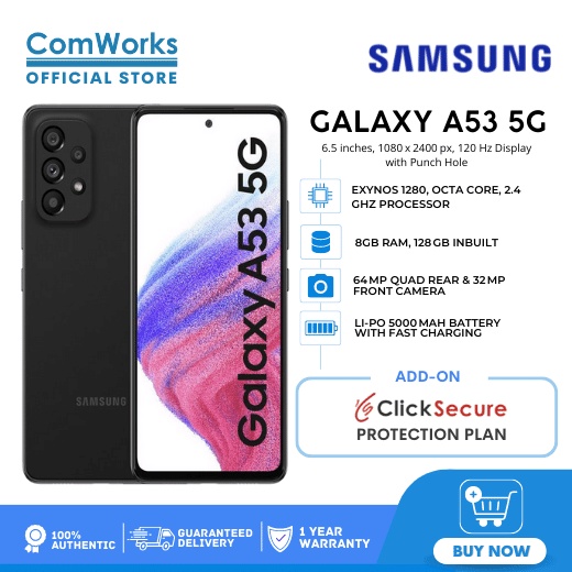 Samsung Galaxy A53 5G 128GB / 256GB / 8GB 6.5 Inches Shopee Philippines