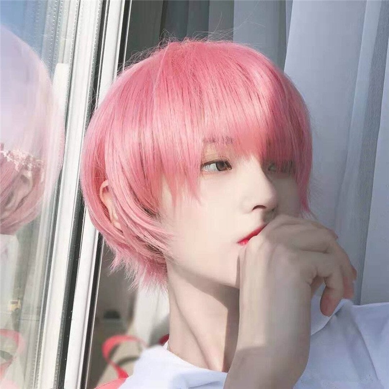 Mens hotsell pink wig