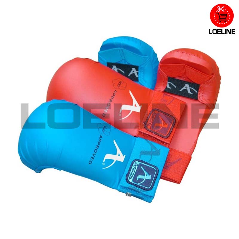 Karate Gloves PU Arawaza Hand Protector Gloves WKF Approved | Shopee ...