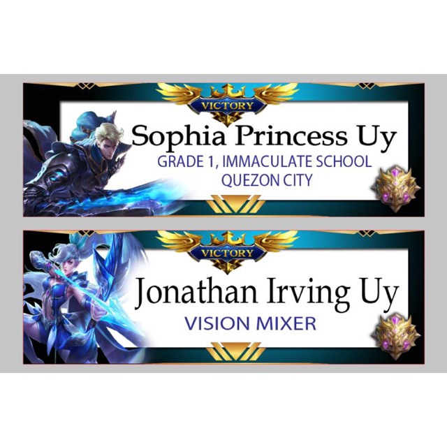 Mobile Legends Personalized Sticker Shopee Philippines