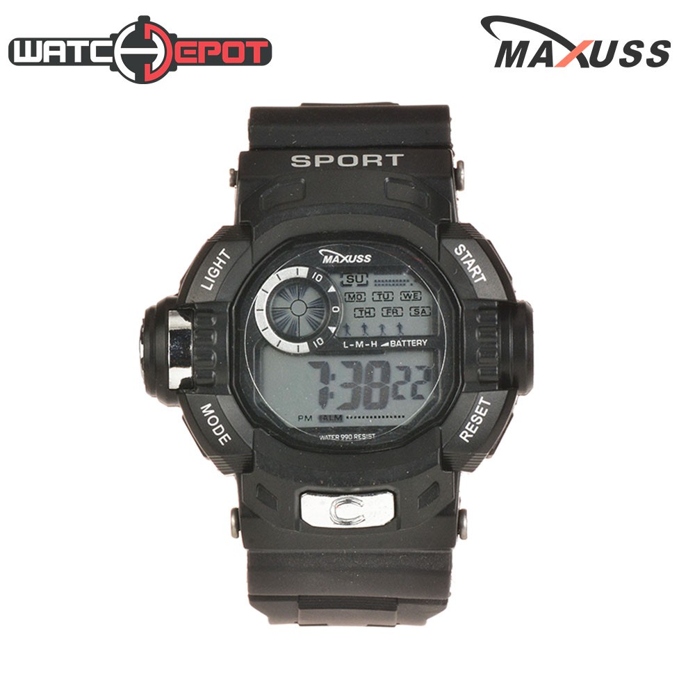Maxuss Ladies Rubber Sports Watch LS990 (Black) Shopee Philippines