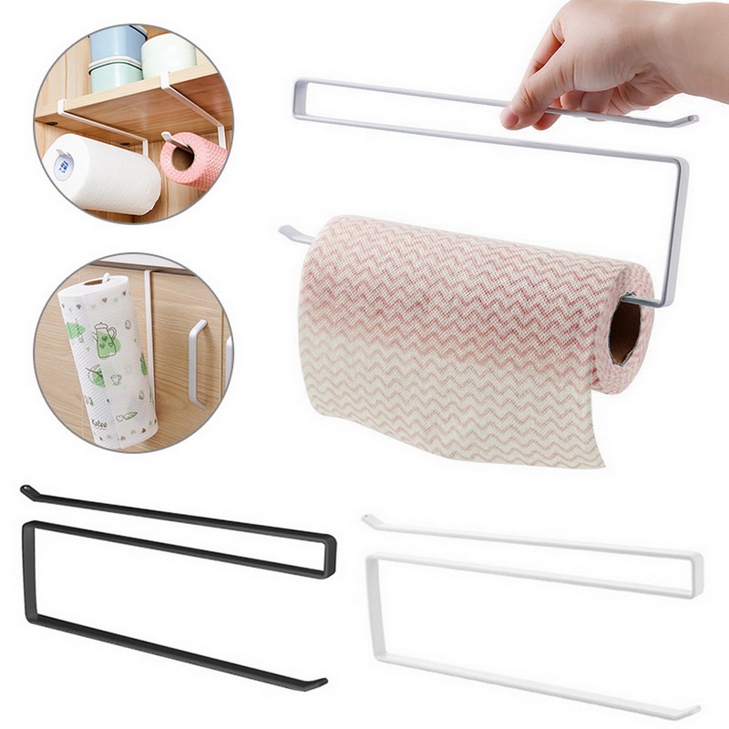 Towel Rack Hanging Holder Organizer Bathroom Kitchen Shelf Rack Towel ...
