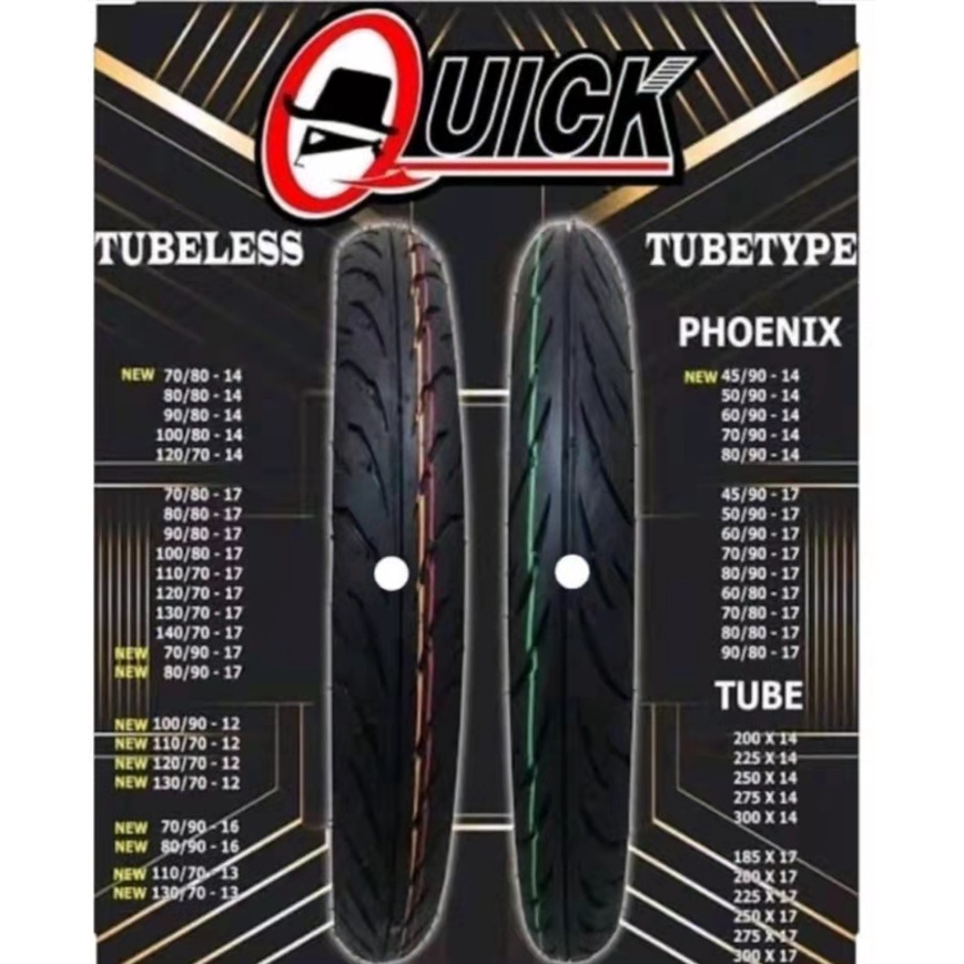 QUICK PHOENIX TIRE SIZE 17 # MADE IN THAILAND | Shopee Philippines