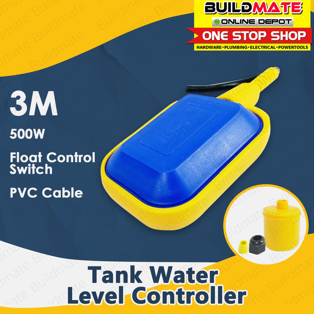 Tank Water Level Controller Control Float Switch 3M •BUILDMATE ...