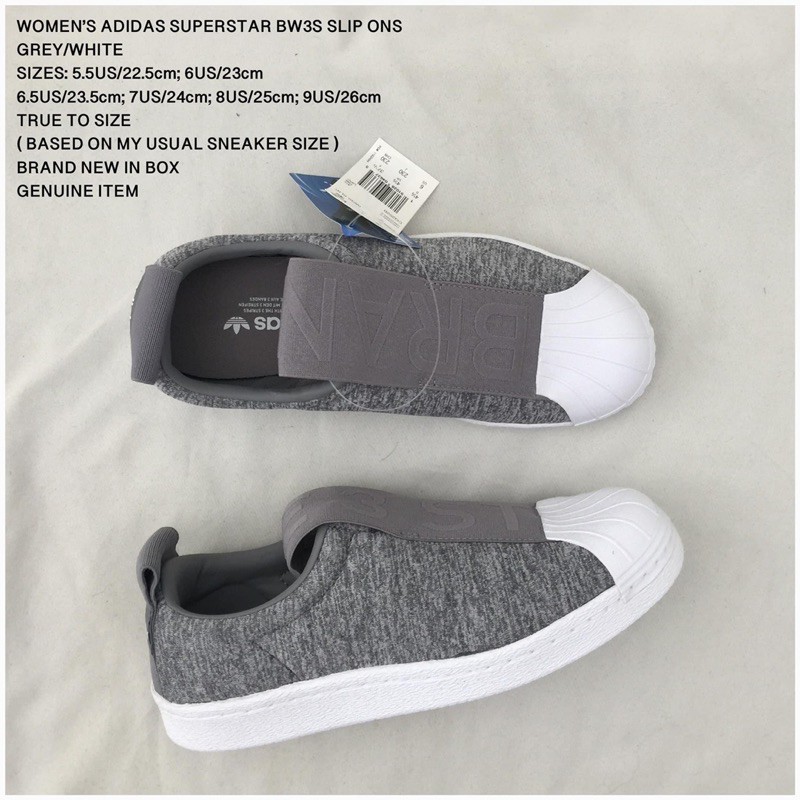 Superstar bw3s hotsell slip on