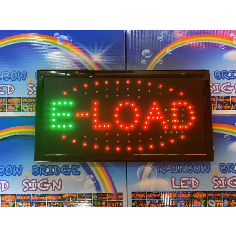 E-LOAD - RAINBOW BRIDGE LED SIGNAGE (New-Small) #SIZE: W48cm #882 ...