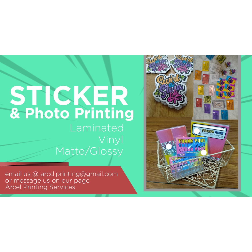 Sticker Printing Machine  Print and Cut Stickers and Labels