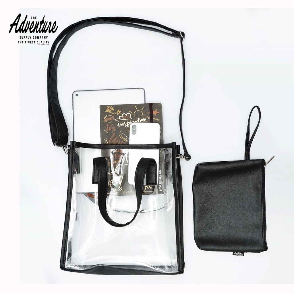 Adventure 2 way Transparent Bag Yvonne Shopee Philippines