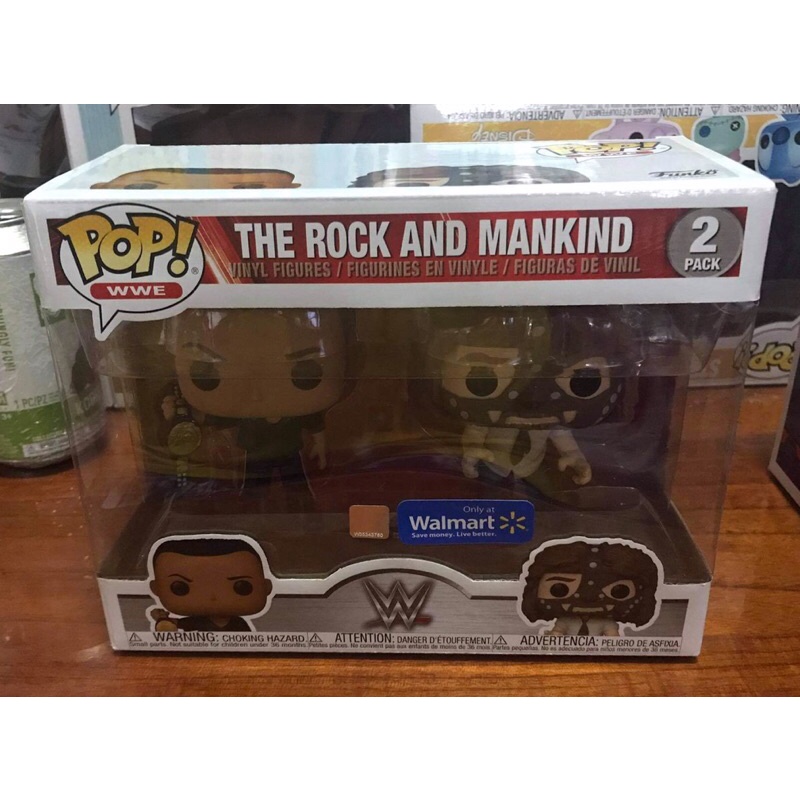 Funko Pop! Mankind Exclusive #103 - 3.75 Inch Vinyl Wrestling Figure, GameStop Exclusive Collectible