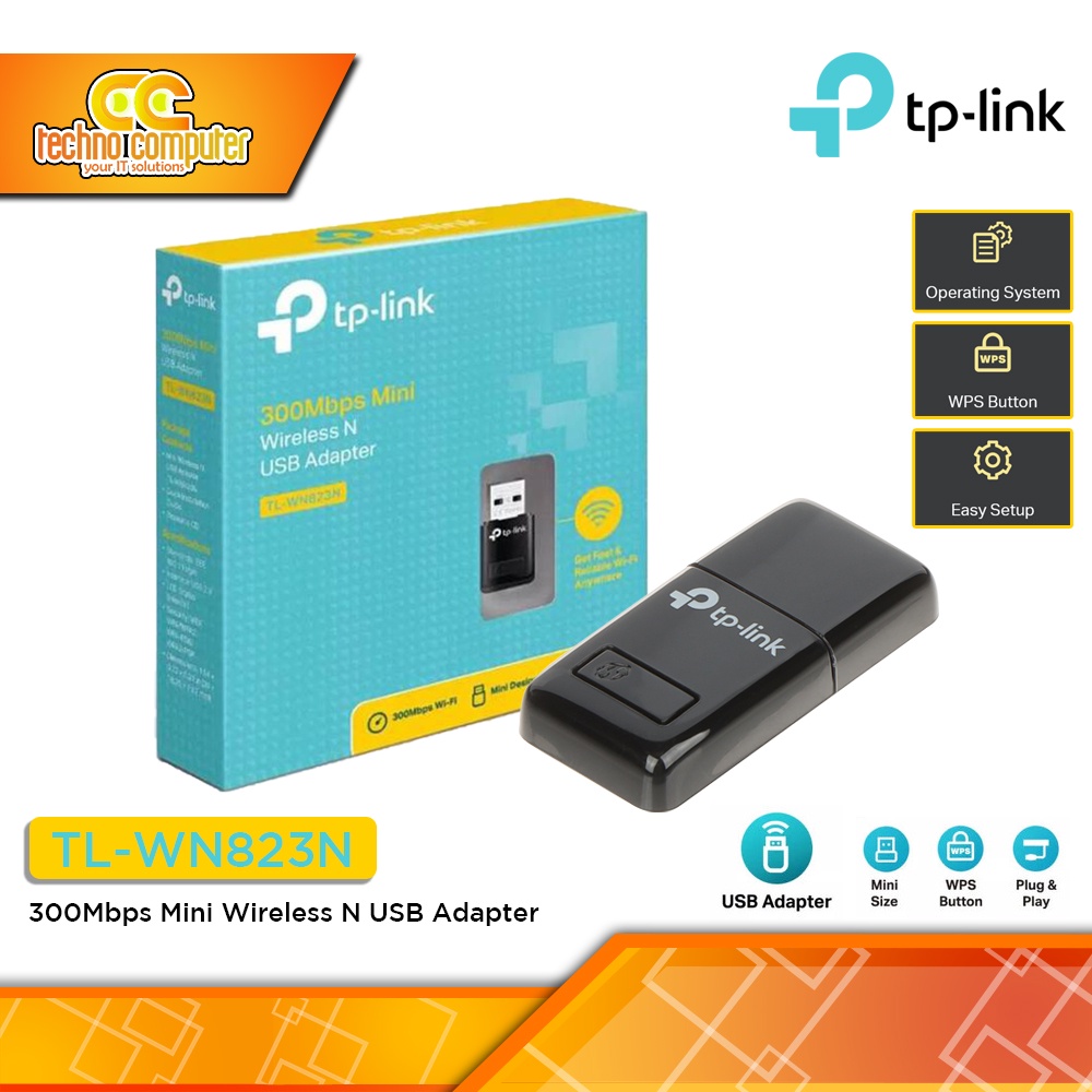 USB WIFI TP-LINK TL-WN823N ver 3.0 300Mbps Mini Wireless N USB Adapter ...