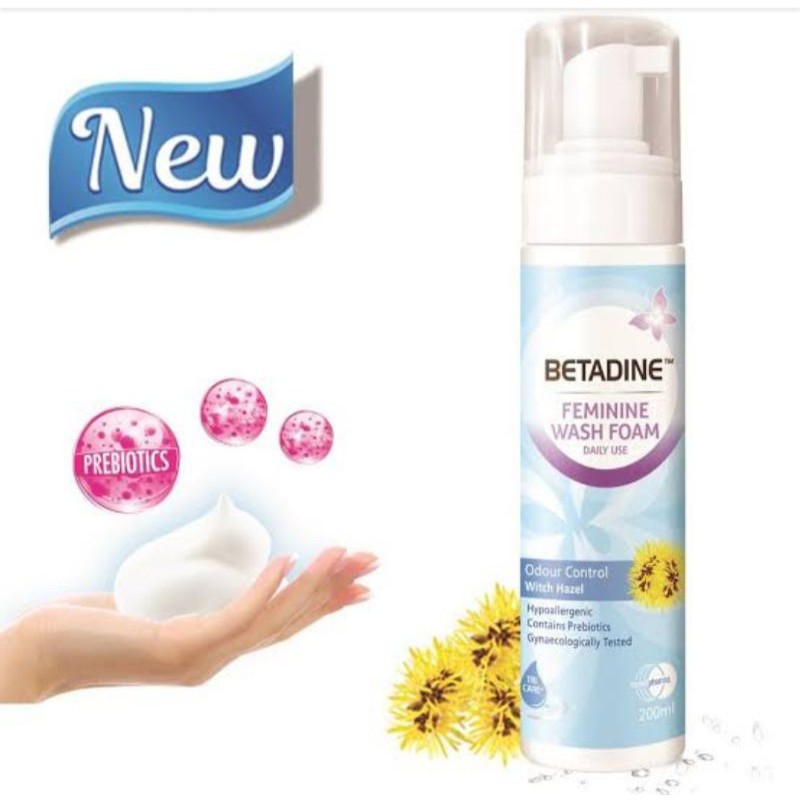 Betadine Feminine Wash Foam ( 200mL & 100mL ) Shopee Philippines