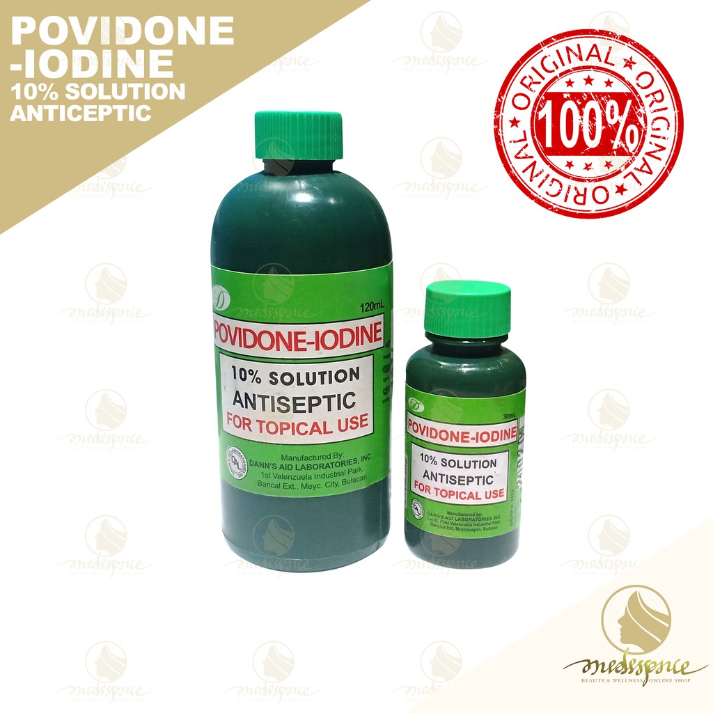 Povidone Iodine generic of BETADINE by J. Chemie 15ml/30ml/60ml/120ml