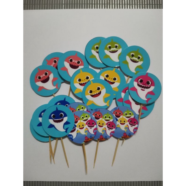 baby shark cupcake toppers Shopee Philippines