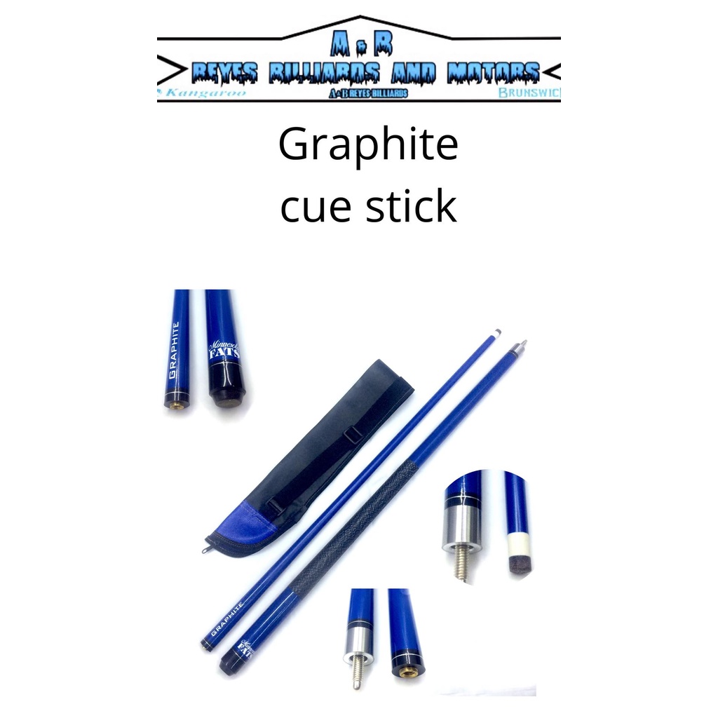 1PC MINNESOTA FATS CARBON FIBER GRAPHITE CUE STICK / TAKO GAMIT SA ...