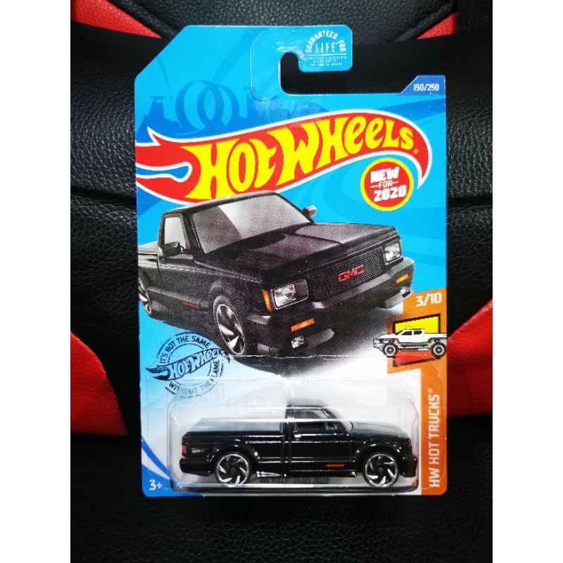 WITH CASE [US CARD] 2020 Hot Wheels Mainline Hot Trucks 3/10 '91 GMC ...