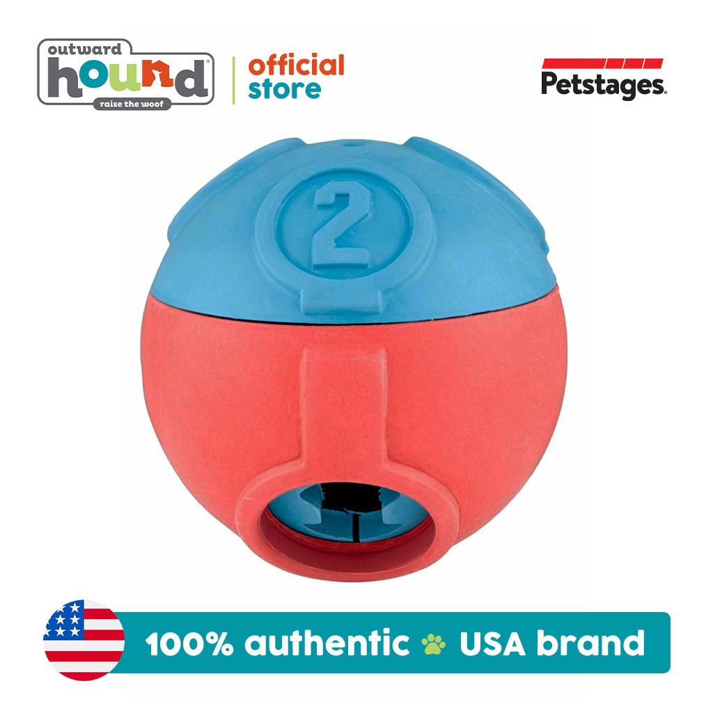 Petstages challenge ball treat dispensing hot sale dog toy