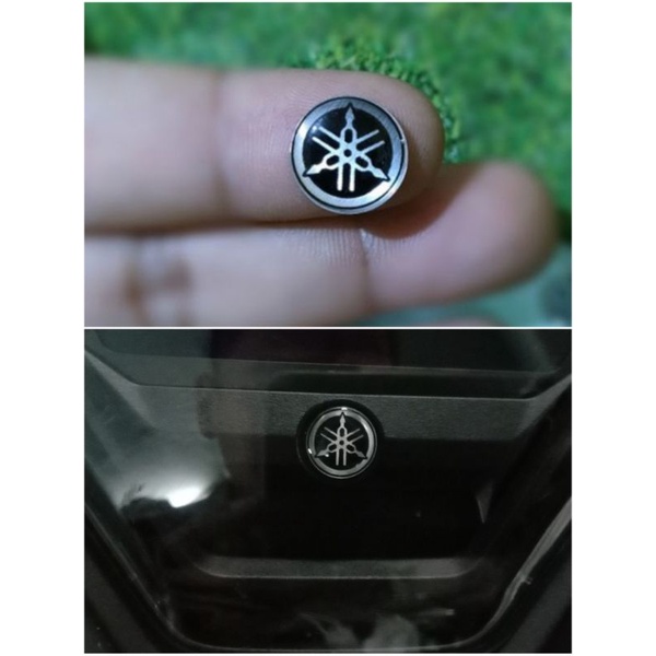 Yamaha 1.3cm emblem sticker, Yamaha speedometer embossed sticker yamaha ...