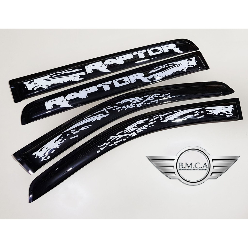 Ford Raptor Splash Door Rain Window Visor | Shopee Philippines