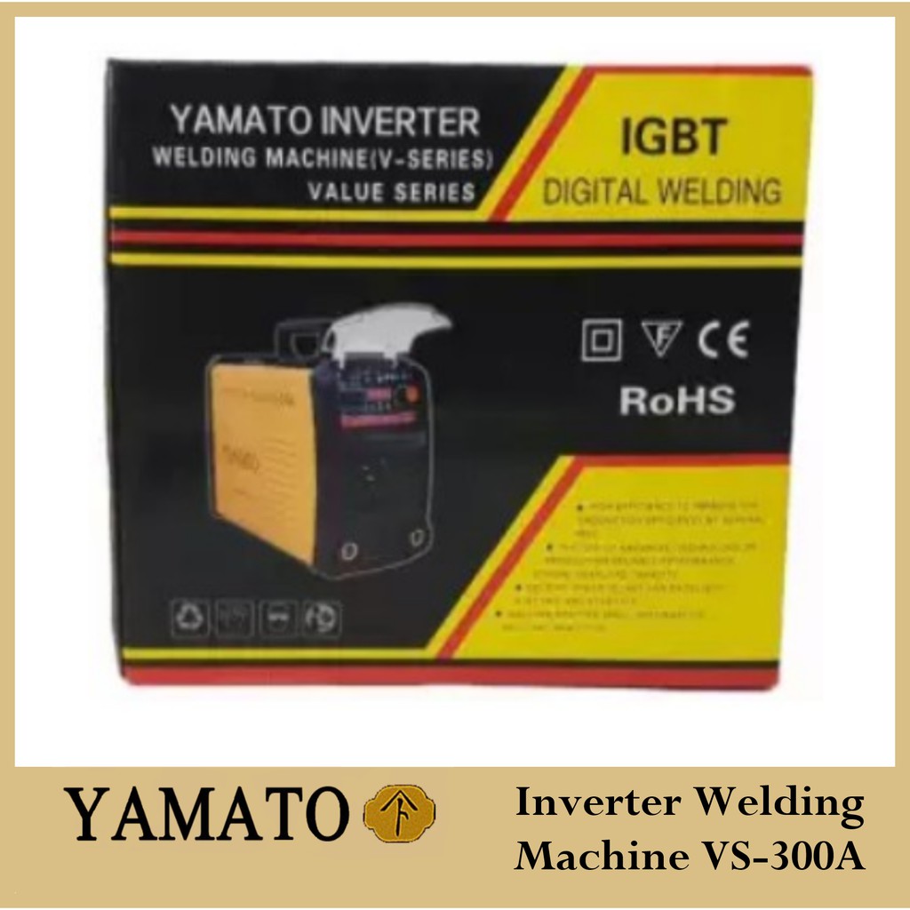 Yamato Inverter Welding Machine Vs 300a W Accessories Shopee Philippines 