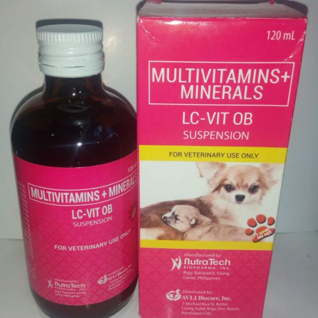 Vitamins for lactating store dogs