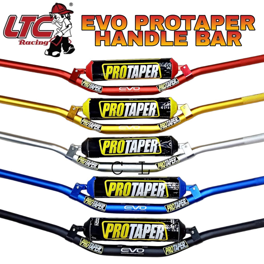 EVO PROTAPER HANDLE BAR W/ RISER | Shopee Philippines